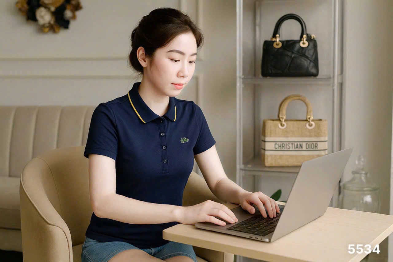 L371 - POLO CÁ XẤU THAN NỮ