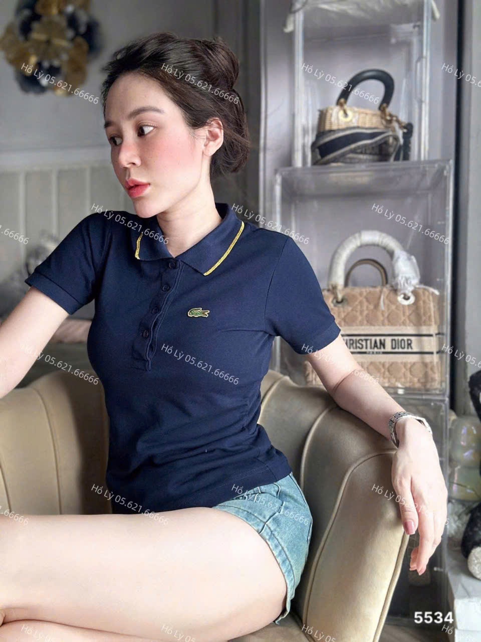 L371 - POLO CÁ XẤU THAN NỮ