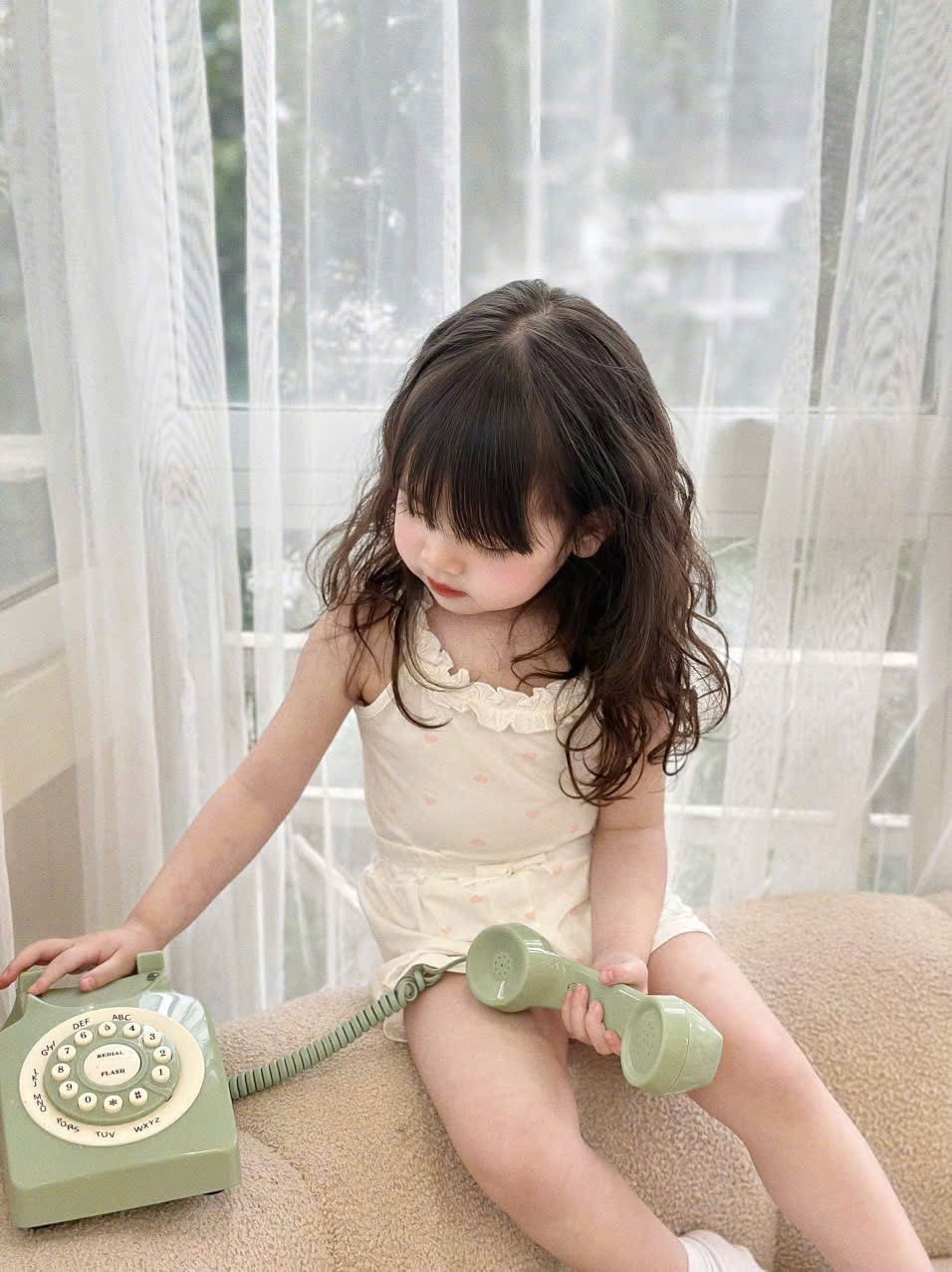 Y4600-SET 3 BỘ BÉ GÁI TIM KẺ 2S BÈO HỒNG TRẮNG