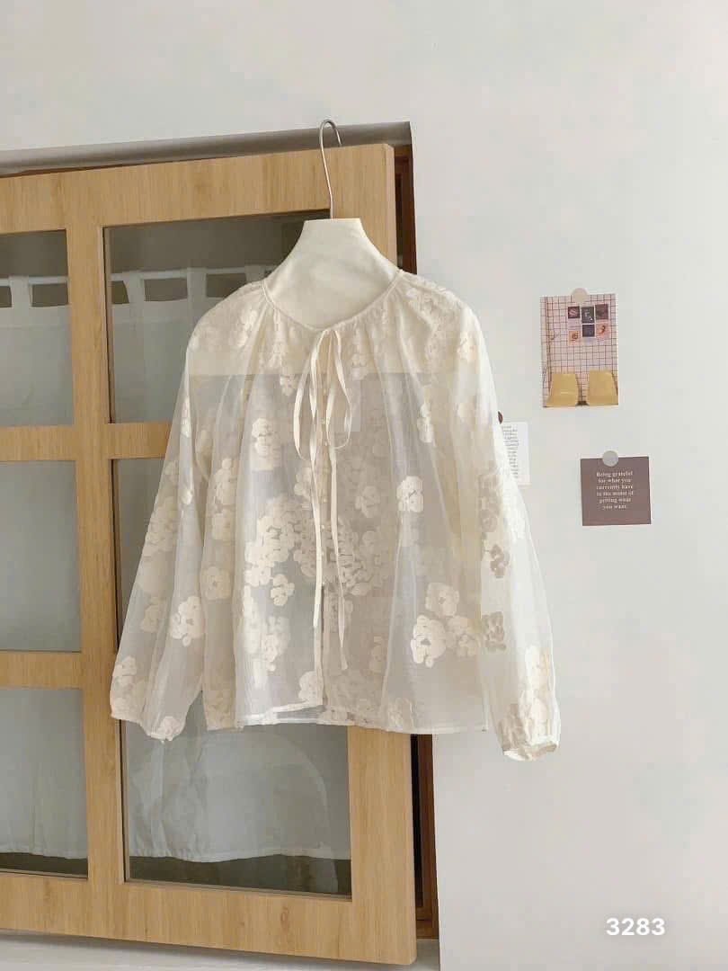 L465-ÁO HOA QC NỮ