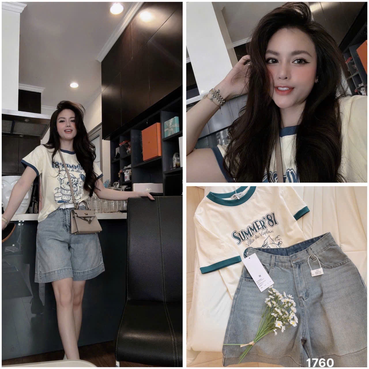 L469-SET ĐỒ MÙA HÈ 'SUMMER 81' NỮ