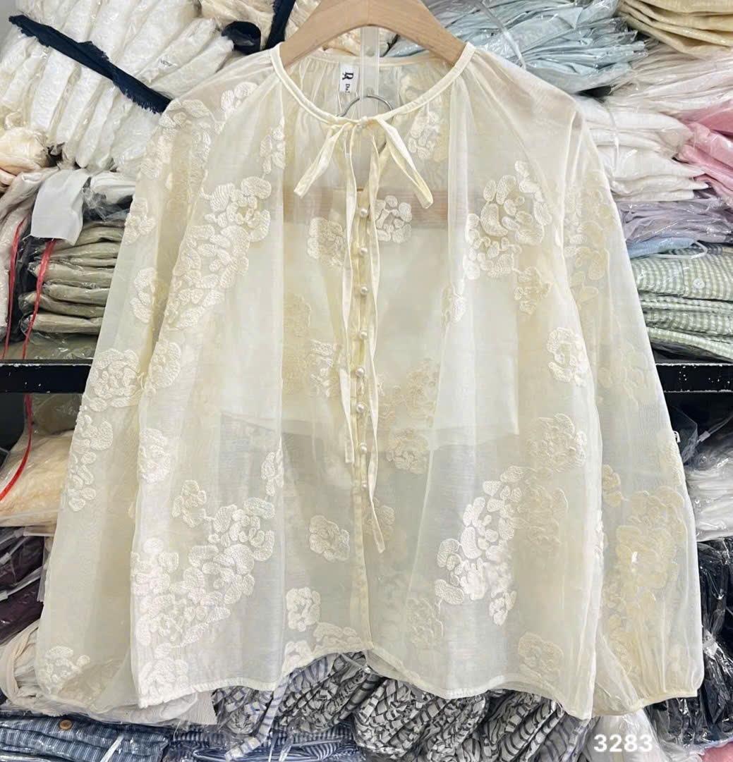 L465-ÁO HOA QC NỮ