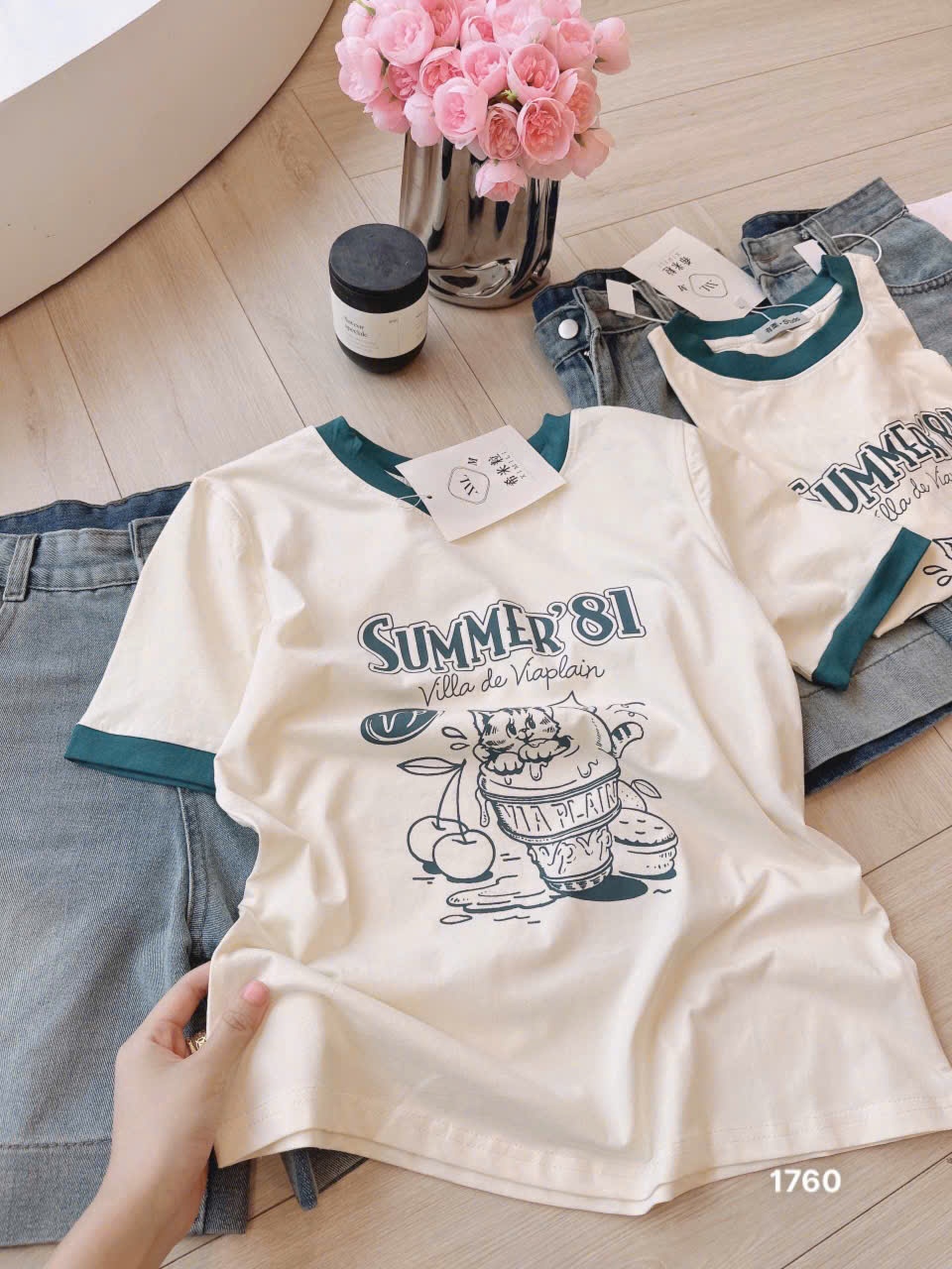 L469-SET ĐỒ MÙA HÈ 'SUMMER 81' NỮ