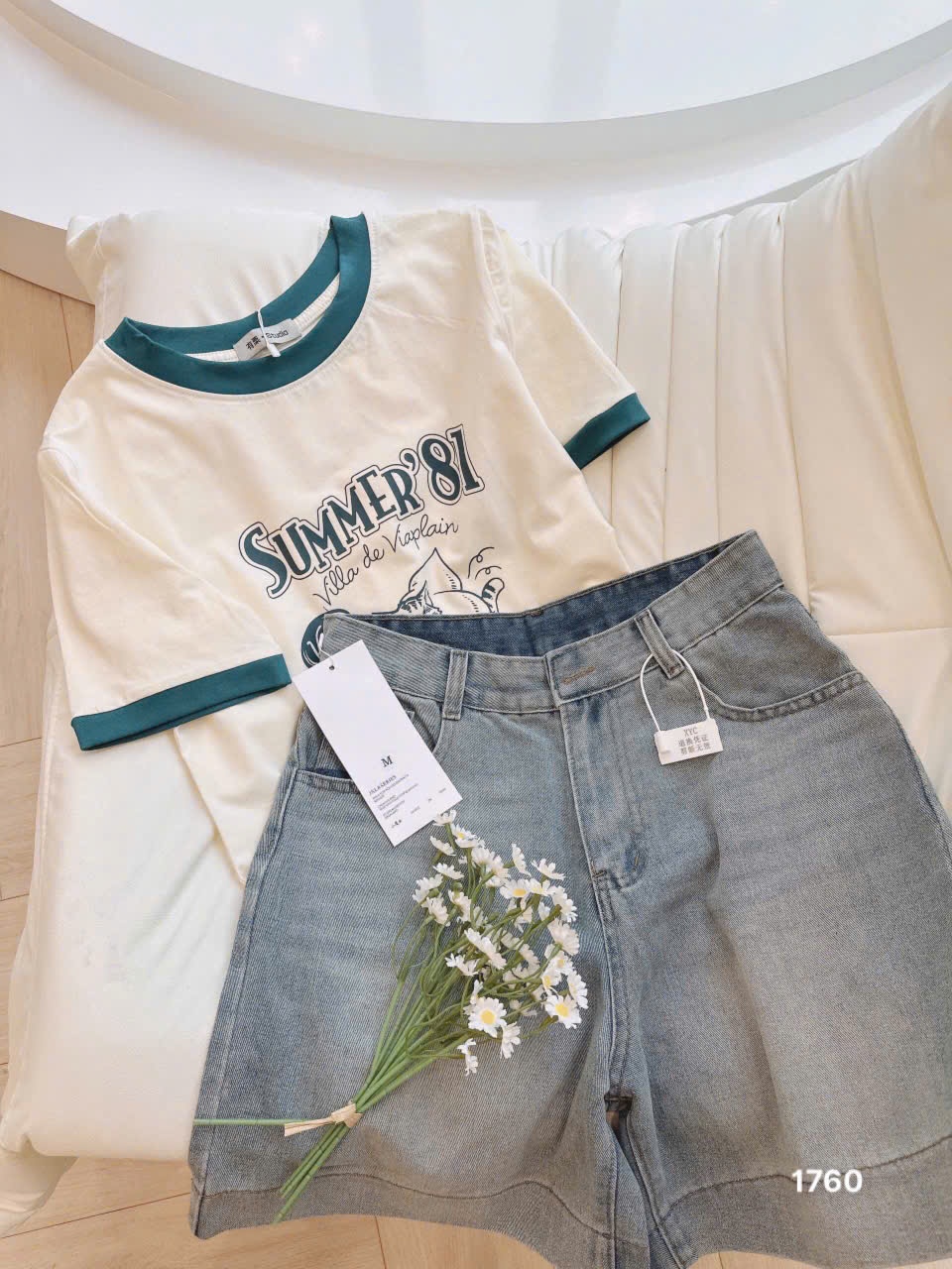 L469-SET ĐỒ MÙA HÈ 'SUMMER 81' NỮ