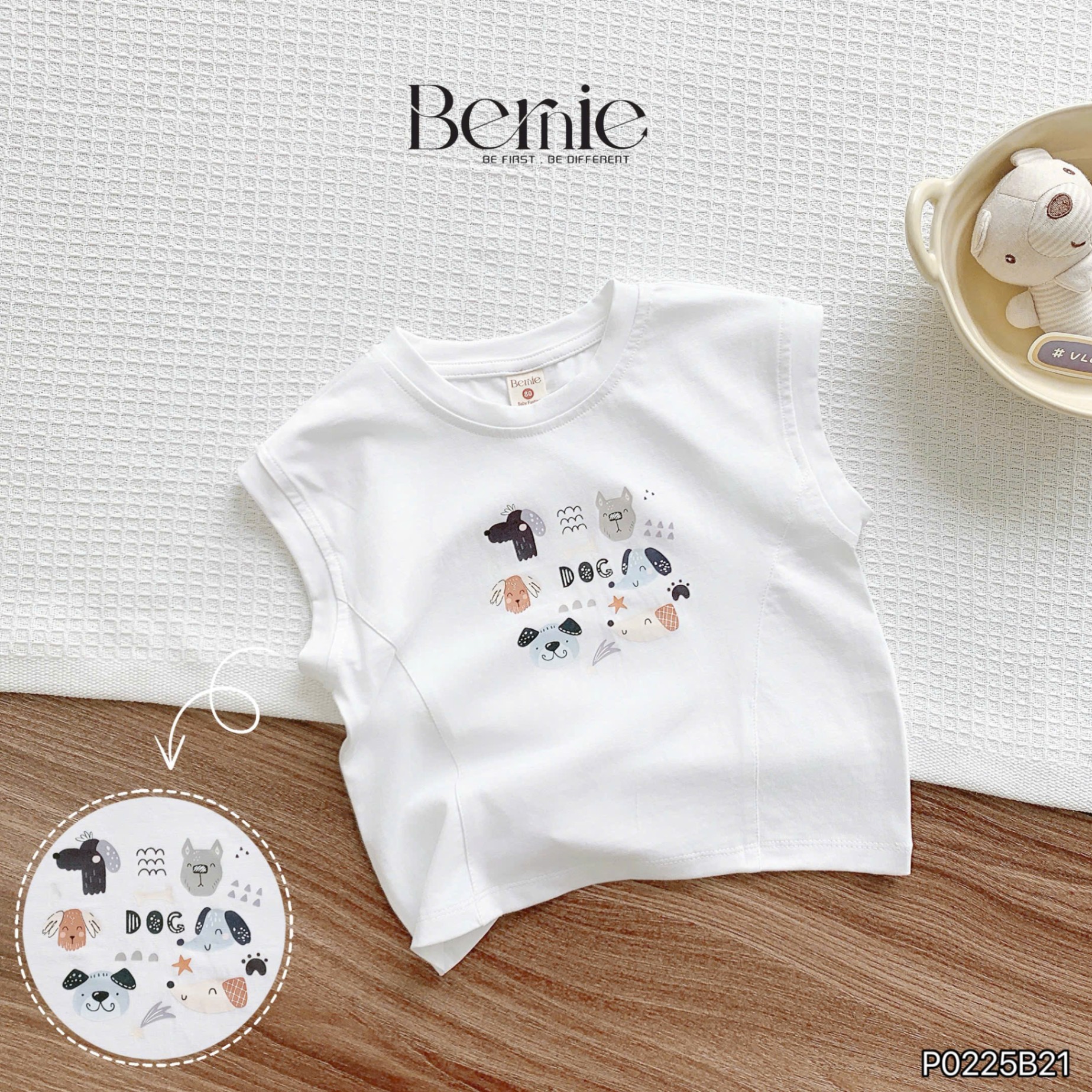 P0225B21-SET TANK TOP IN NGỰC SIÊU CUTEE