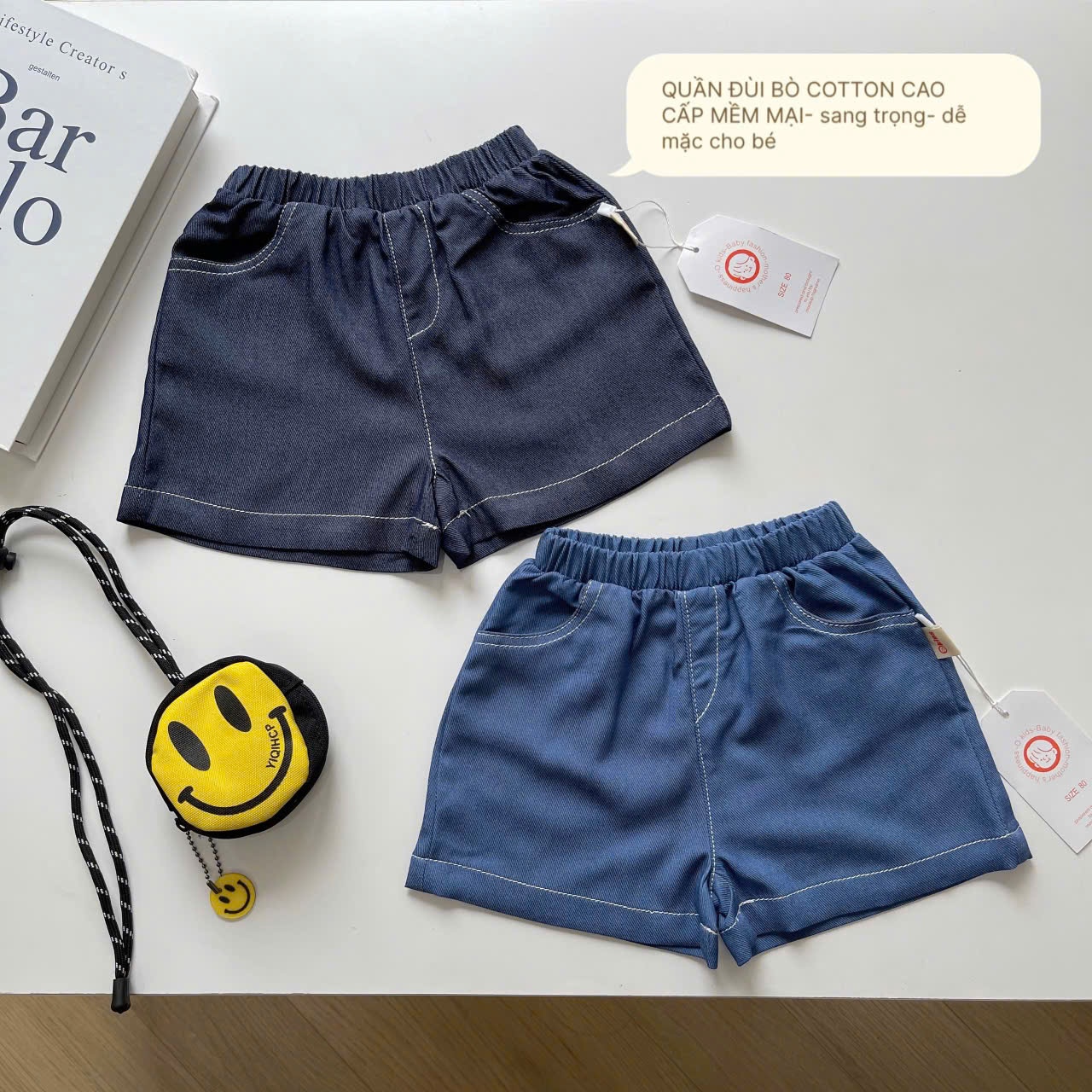 ST255-QUẦN BÒ GIẤY CHO BÉ