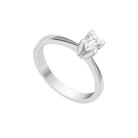 Nhẫn Kim cương Vàng trắng 14K PNJ DDDDW001757