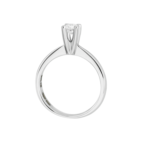 Nhẫn Kim cương Vàng trắng 14K PNJ DDDDW001757