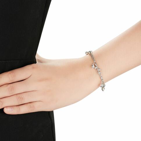 Lắc tay Bạc Ý Silver 0000W000028