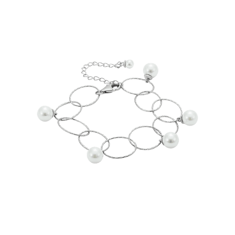 Lắc bạc đính đá Silver NH00W060001