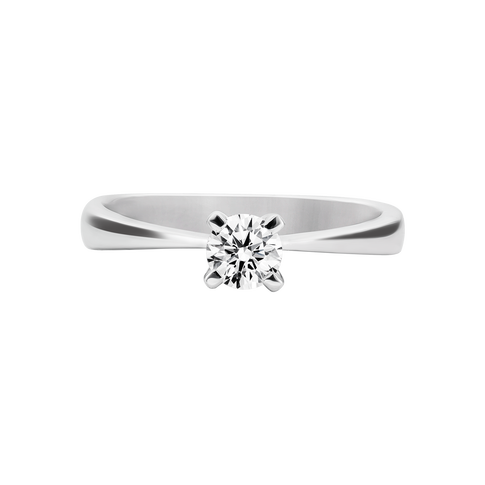 Nhẫn Kim cương Vàng trắng 14K PNJ DDDDW001757