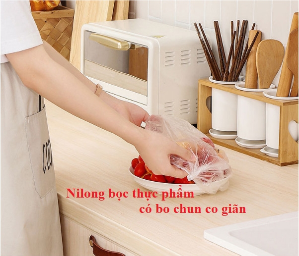 Set 100 màng bọc Thực phẩm túi gấu, bọc đồ ăn - màng bọc thực phẩm túi gấu giá sỉ