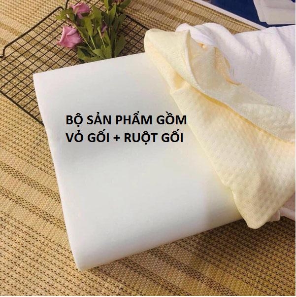 Gối Zara CAO SU NON cho người lớn, gối cao su non chống ngáy - gối cao su non giá sỉ