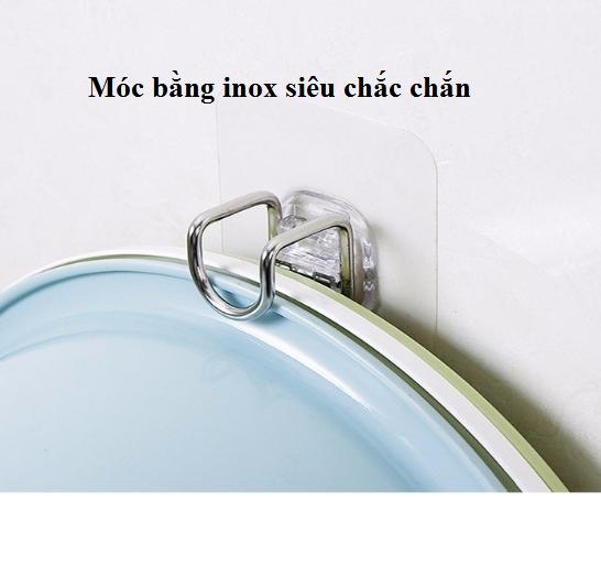 Móc treo thau dán tường, móc treo chậu thớt vật dụng gia đình - Móc treo giá sỉ