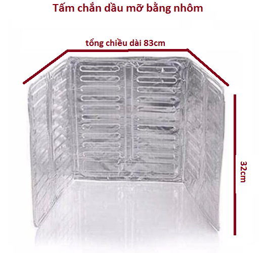 Tấm chắn dầu mỡ làm từ hợp kim nhôm cao cấp, tấm chắn dầu bắn - Tấm chắn dầu giá sỉ