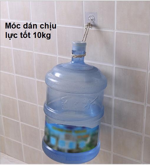 Móc dán tường trong suốt, MÓC DÁN THẦN THÁNH siêu chịu lực - móc dán trong giá sỉ