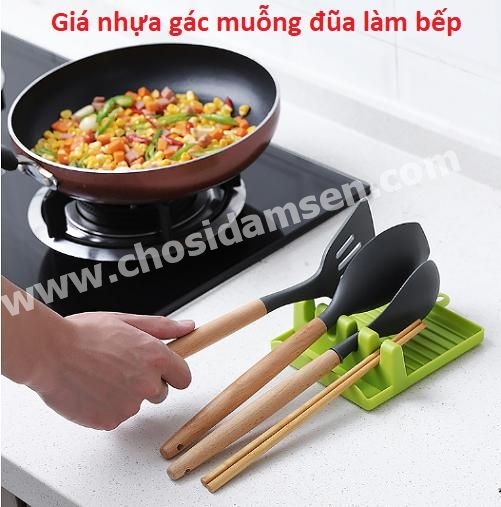 Miếng gác Muỗng Đũa đa năng - Kệ giác muỗng đũa giá sỉ