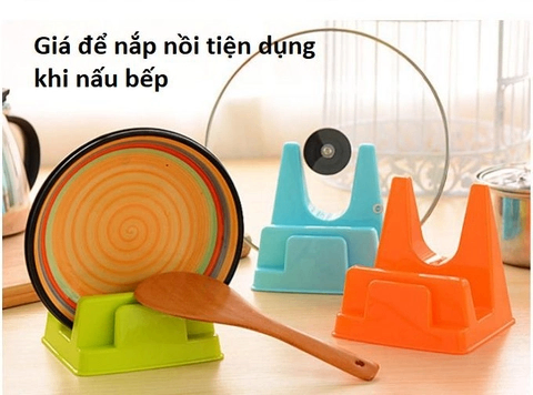 Khay gác Nắp Nồi tiện dụng, Gác vung nồi Dao Thớt, Muỗng đũa - Khay gác dụng cụ bếp đa năng