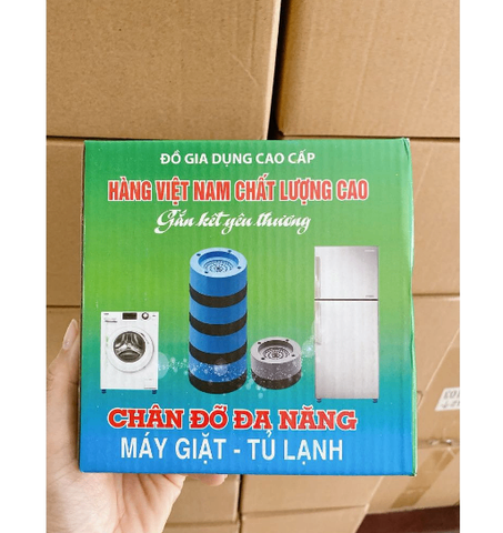 Bộ 4 chân đệm chống rung đa năng, chân đỡ máy giặt giá sỉ