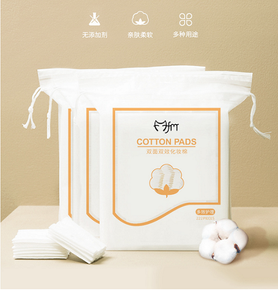 Bông tẩy trang CottonPad Túi 222 miếng 100% bông tự nhiên - Bông tẩy trang giá sỉ