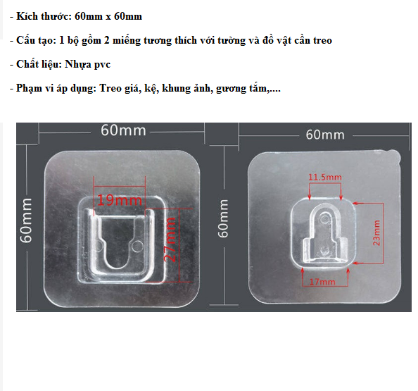 Miếng dán chữ U lồi - lõm - Miếng dán dự phòng giá sỉ