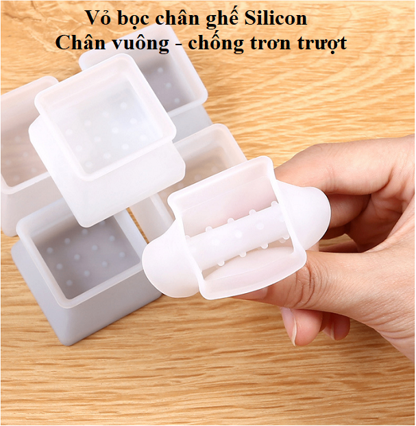 VỎ BỌC CHÂN BÀN GHẾ BẰNG SILICON DÀY CHỐNG XƯỚC SÀN, BỊT CHÂN BÀN GHẾ - BỌC CHÂN BÀN CHẾ GIÁ SỈ