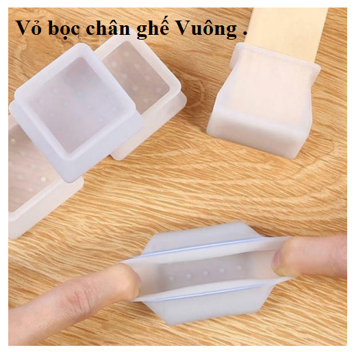 VỎ BỌC CHÂN BÀN GHẾ BẰNG SILICON DÀY CHỐNG XƯỚC SÀN, BỊT CHÂN BÀN GHẾ - BỌC CHÂN BÀN CHẾ GIÁ SỈ