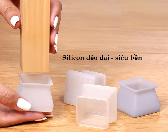 VỎ BỌC CHÂN BÀN GHẾ BẰNG SILICON DÀY CHỐNG XƯỚC SÀN, BỊT CHÂN BÀN GHẾ - BỌC CHÂN BÀN CHẾ GIÁ SỈ