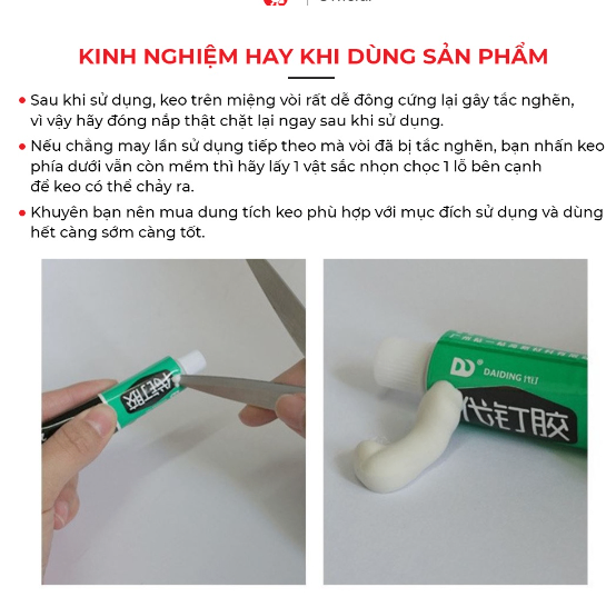 Keo đa năng NO MORE NAIL tuýp 20gr - Keo đa năng giá sỉ