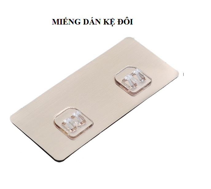 Miếng dán tường thay thế, miếng dán dự phòng cho kệ nhà tắm, kệ nhà bếp, kệ góc tường, móc chịu lực - Miếng kệ đôi giá sỉ