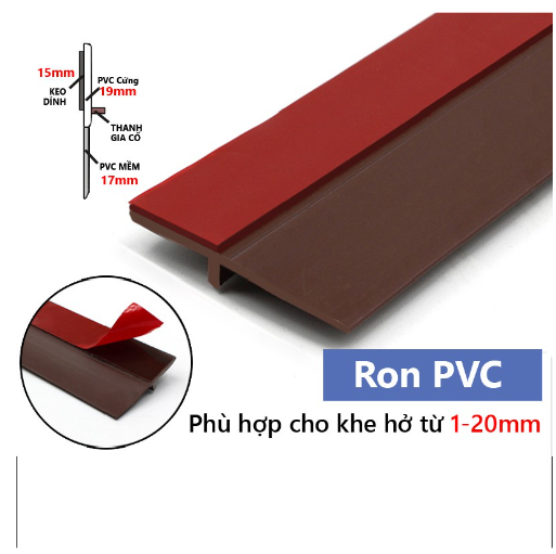 Ron Chặn Khe Cửa Đa Năng Dài 1 Mét Chống Nước, Thanh Dán Chắn Cửa Chống Bụi, Côn Trùng - Ron 100cm giá sỉ