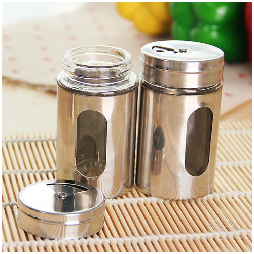 Hũ lọ đựng gia vị, tiêu, muối, tăm thời thượng chất liệu inox 304 bền bỉ, sang trọng, đủ kich cỡ tiện dụng - Lọ tiêu inox giá sỉ