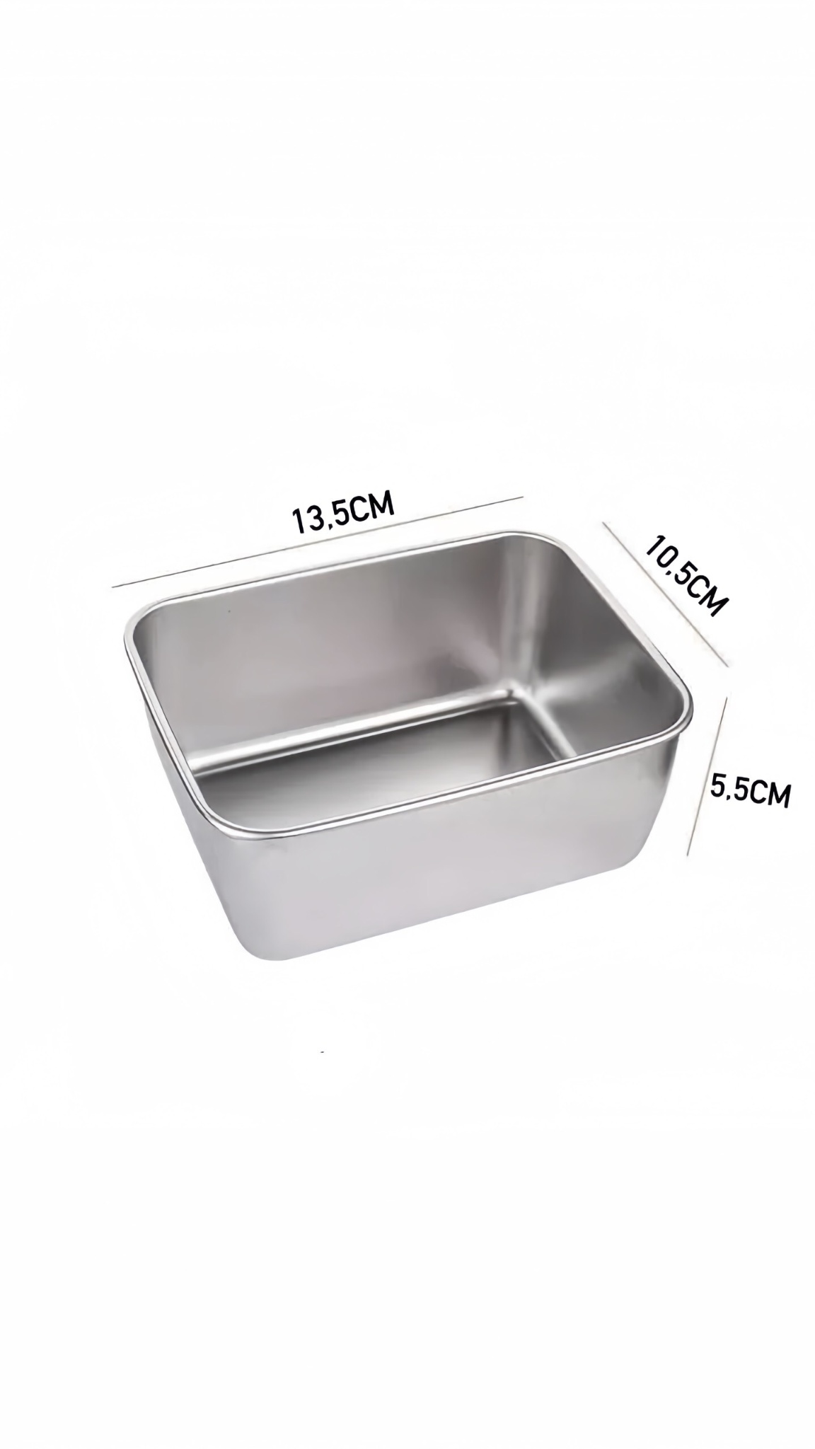 Hộp inox 304 size nhỏ, kèm nắp nhựa để tủ lạnh, dùng được lò vi sóng- Hộp inox 304 có nắp giá sỉ