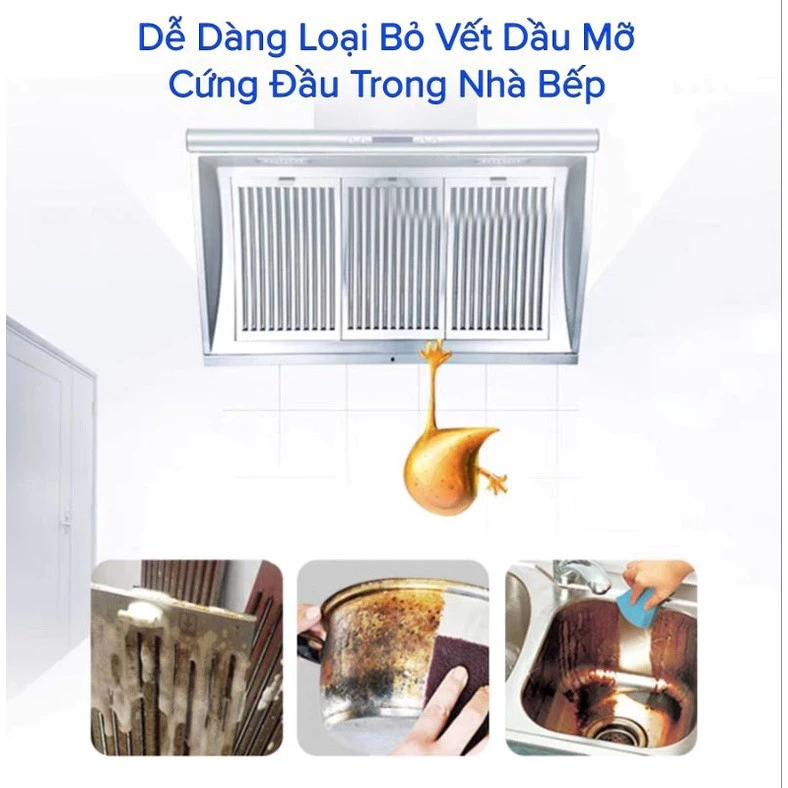 Bình xịt tẩy rửa dầu mỡ, tẩy nồi, tẩy bàn bếp, tẩy nhà bếp, bếp gas, bếp từ, đáy xoong, đáy chảo, vết bẩn - Bình xịt tẩy rửa giá sỉ