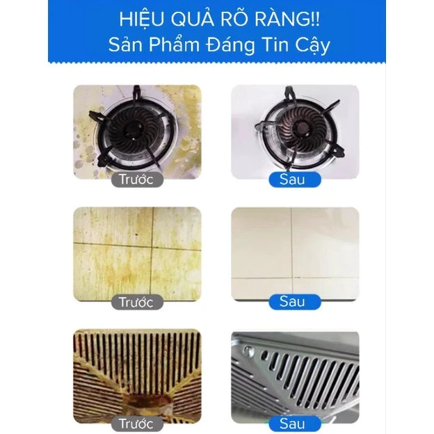 Bình xịt tẩy rửa dầu mỡ, tẩy nồi, tẩy bàn bếp, tẩy nhà bếp, bếp gas, bếp từ, đáy xoong, đáy chảo, vết bẩn - Bình xịt tẩy rửa giá sỉ