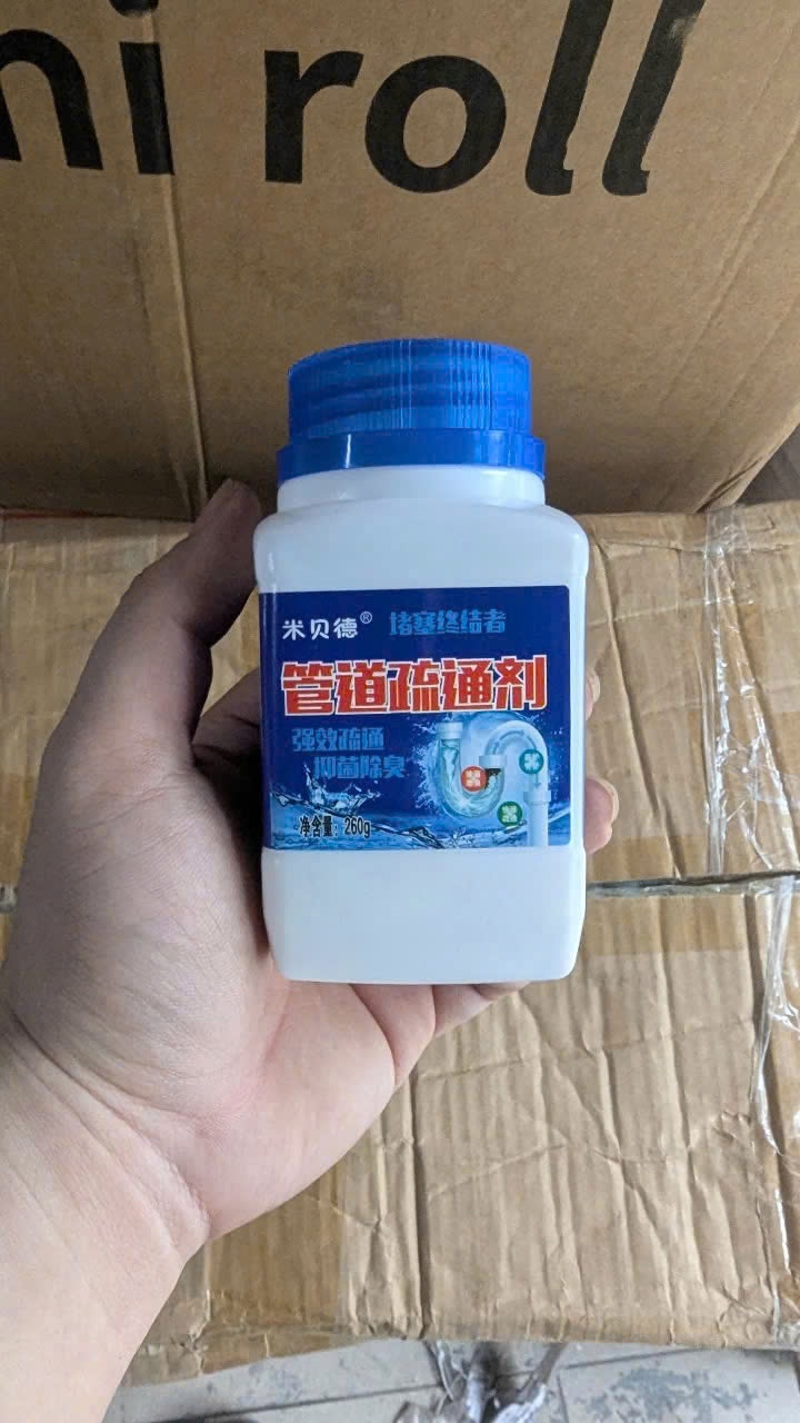 Bột Thông Tắc Cống Bồn Cầu Bồn Rửa Mặt Đường Ống - Bột thông cống giá sỉ