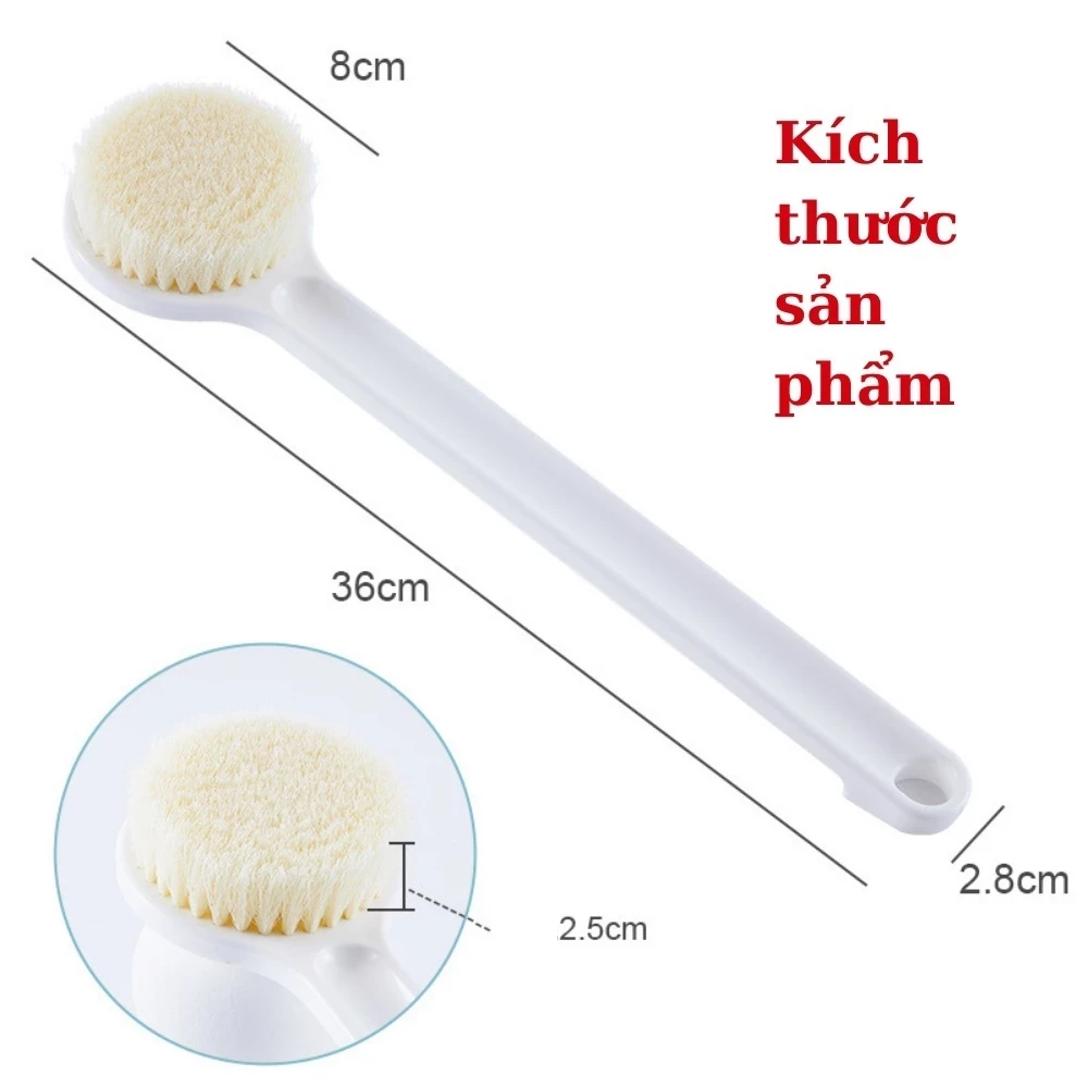 Cọ Chà Lưng MUJI Giúp Tẩy Da Chết, Massage Thư Giãn - Cọ chà lưng MUJI giá sỉ