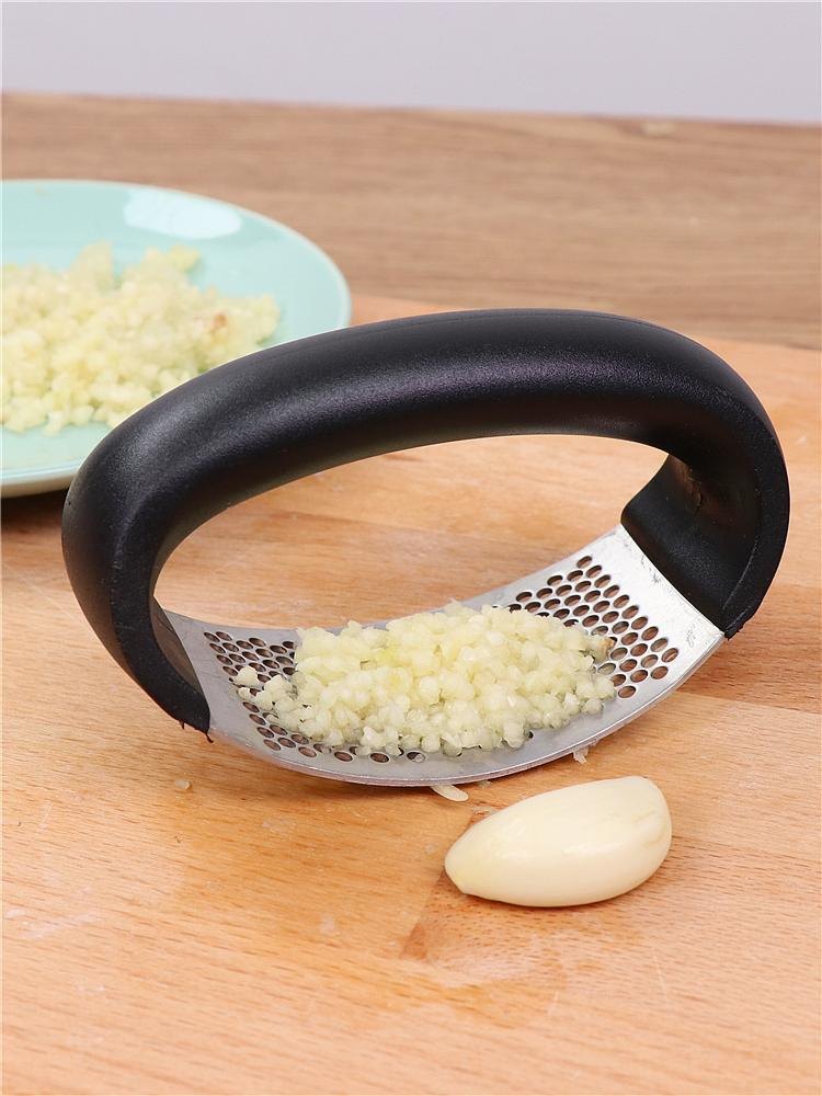 Dụng cụ dập tỏi,tay cầm ép tỏi, nghiền tỏi , dụng cụ nghiền tỏi bằng thép không gỉ - Ép tỏi cầm tay giá sỉ
