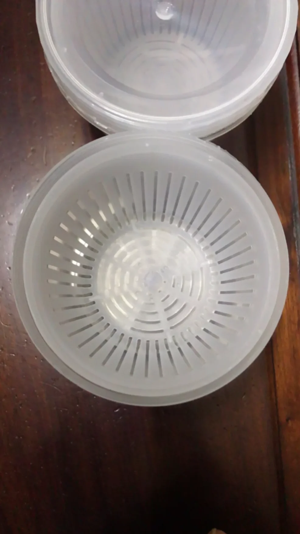 Bộ Hộp Rổ Nhựa Bảo Quản Rau củ Có khay Thoát Nước Và Nắp Tránh Mùi Tiện Lợi - Hộp rổ nhựa kèm nắp giá sỉ