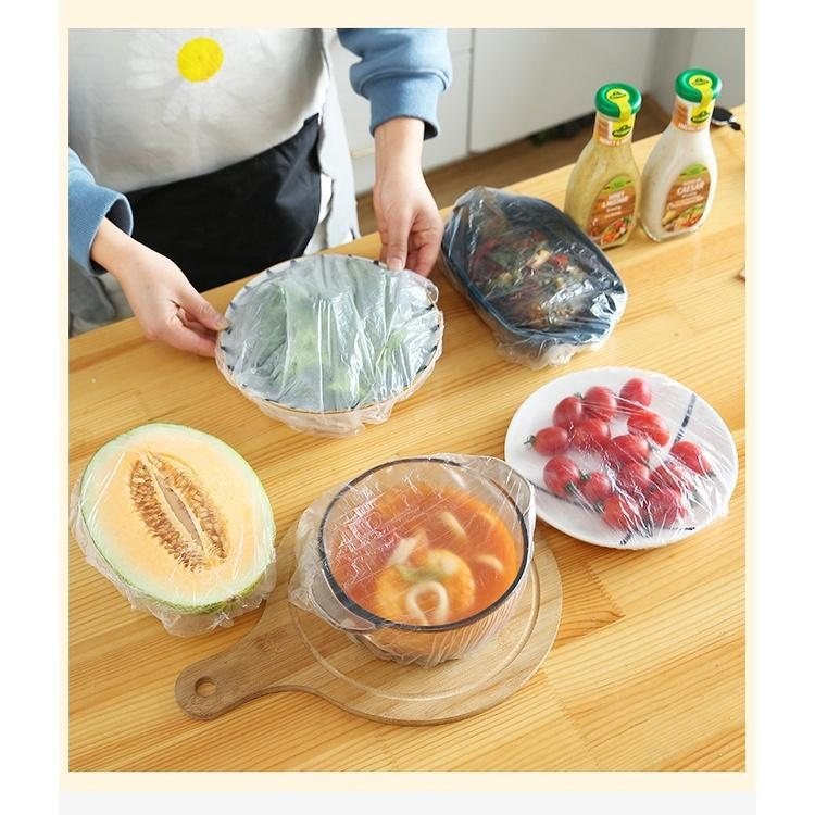 Túi Màng bọc thực phẩm co giãn siêu dai có chun set 50 chiếc - Túi màng nọc thực phẩm set 50 giá sỉ