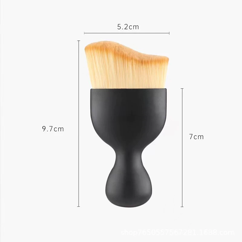Chối Vệ Sinh Mini, Chổi Phủi Bụi Ô Tô Đầu Cong Sợi Lông Mềm Có Nắp Đậy - Chổi đầu cong mini quét bụi giá sỉ