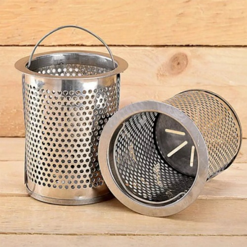 Rổ Lọc Rác Inox kèm nắp đậy dùng cho bồn rửa chén giúp chặn nước, lọc rác, chống tắc và ngăn mùi hiệu quả - Rổ lọc rác Inox kèm nắp đậy giá sỉ