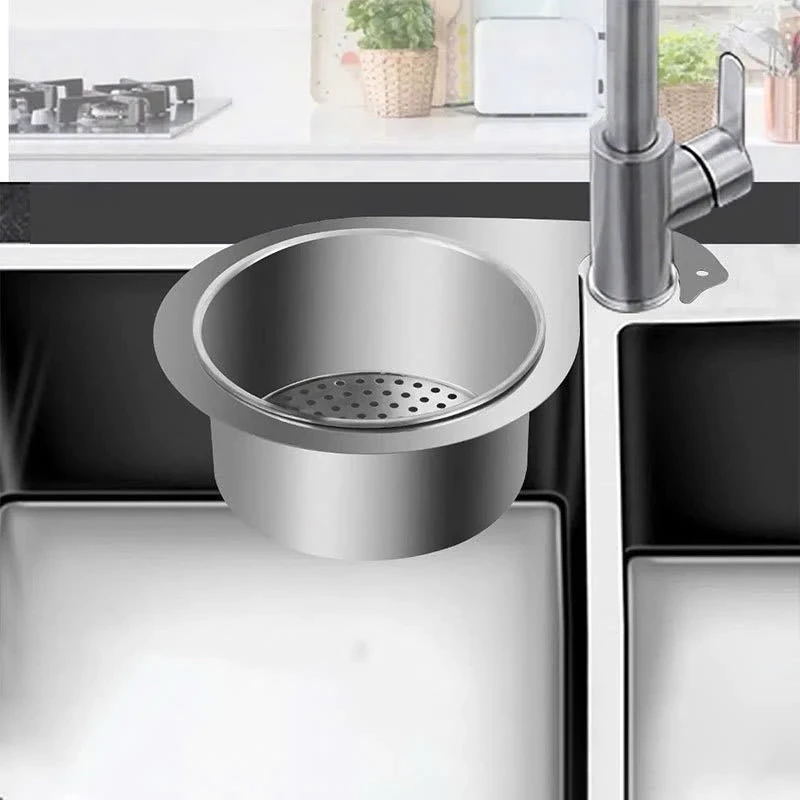 Khay Lọc Rác Treo Bồn Rửa Chén Bằng Inox Hình Thiên Nga - Khay Lọc Rác Inox Thiên Nga giá sỉ