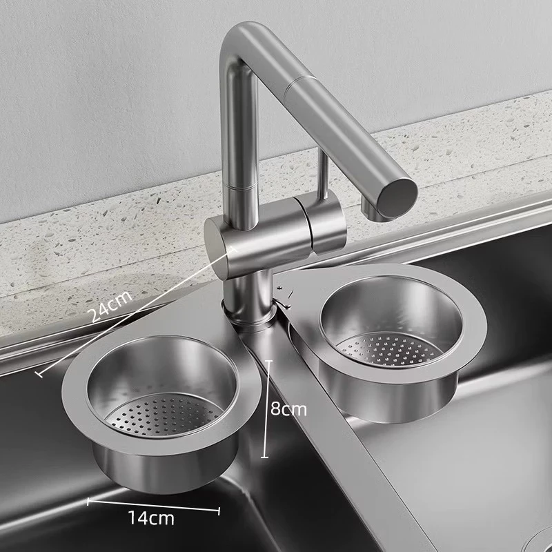 Khay Lọc Rác Treo Bồn Rửa Chén Bằng Inox Hình Thiên Nga - Khay Lọc Rác Inox Thiên Nga giá sỉ