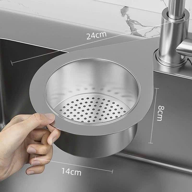 Khay Lọc Rác Treo Bồn Rửa Chén Bằng Inox Hình Thiên Nga - Khay Lọc Rác Inox Thiên Nga giá sỉ