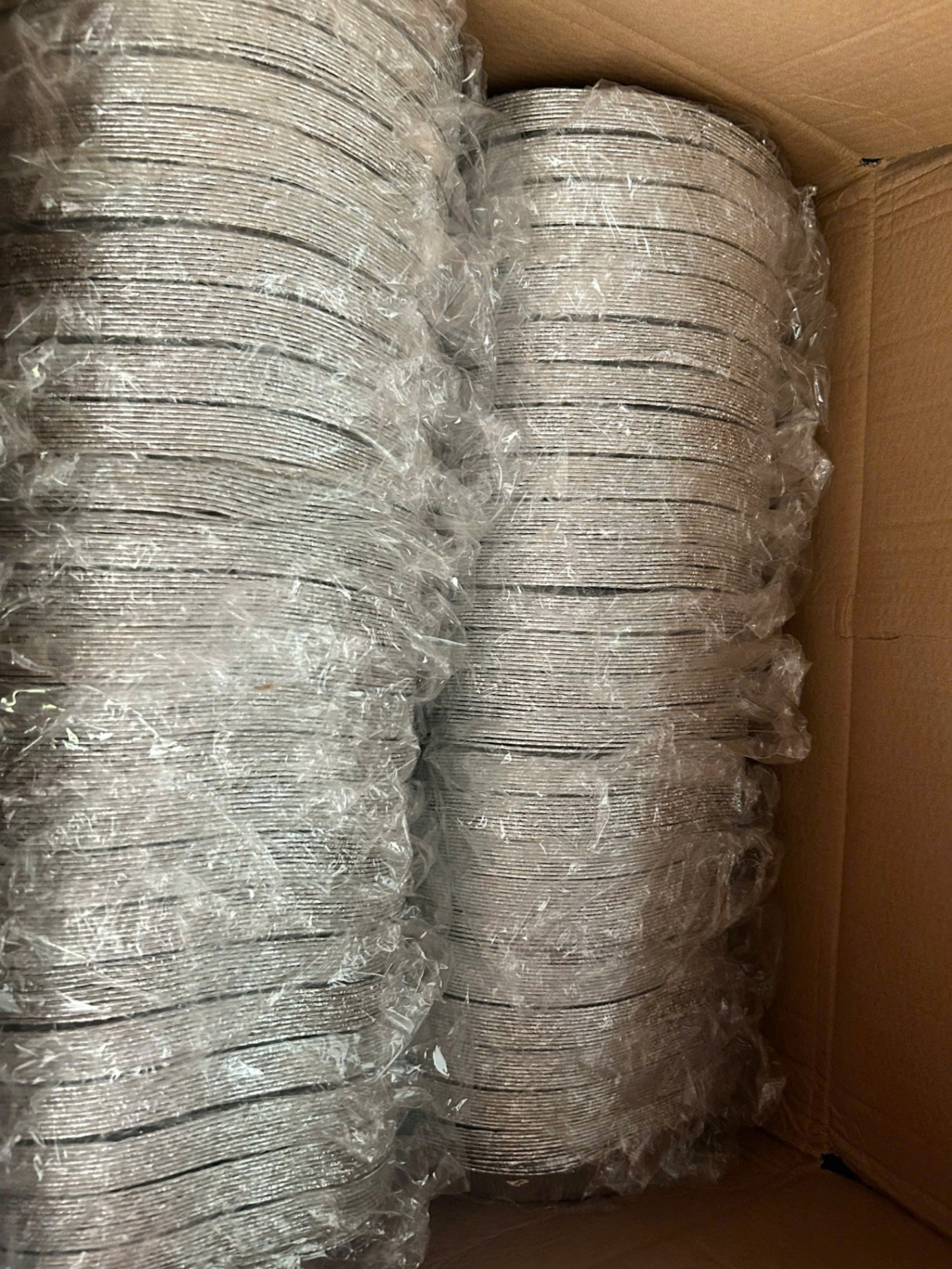 Dĩa bạc 22cm, khay nướng, khay giấy bạc lót nồi chiên không dầu, nướng bánh bông lan, hào, bánh mì bơ - dĩa giấy bạc giá sỉ