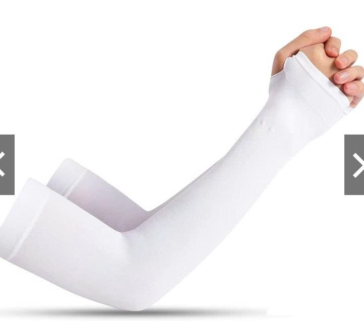 Găng Ống tay chống nắng nam nữ xỏ ngón chống tia UV chất liệu thoáng mát thấm hút mồ hôi - Găng tay chống nắng giá sỉ