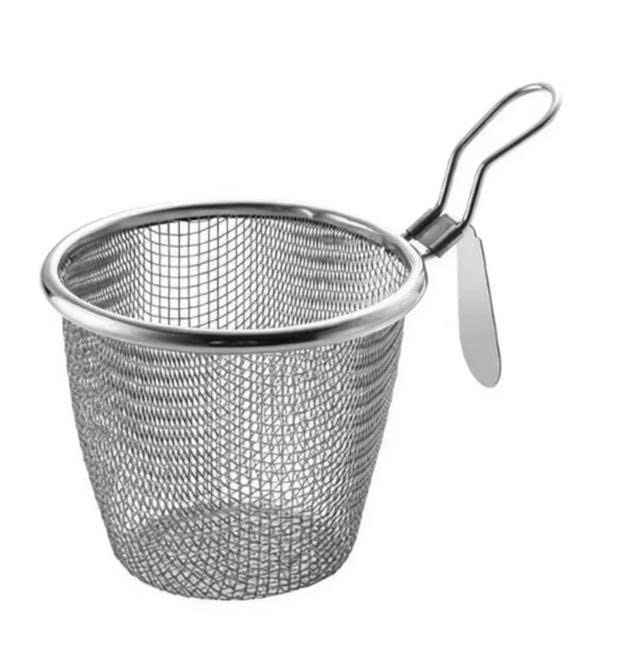 Giỏ Nhúng Lẩu Inox Có Móc Treo - Giỏ nhúng lẩu inox giá sỉ