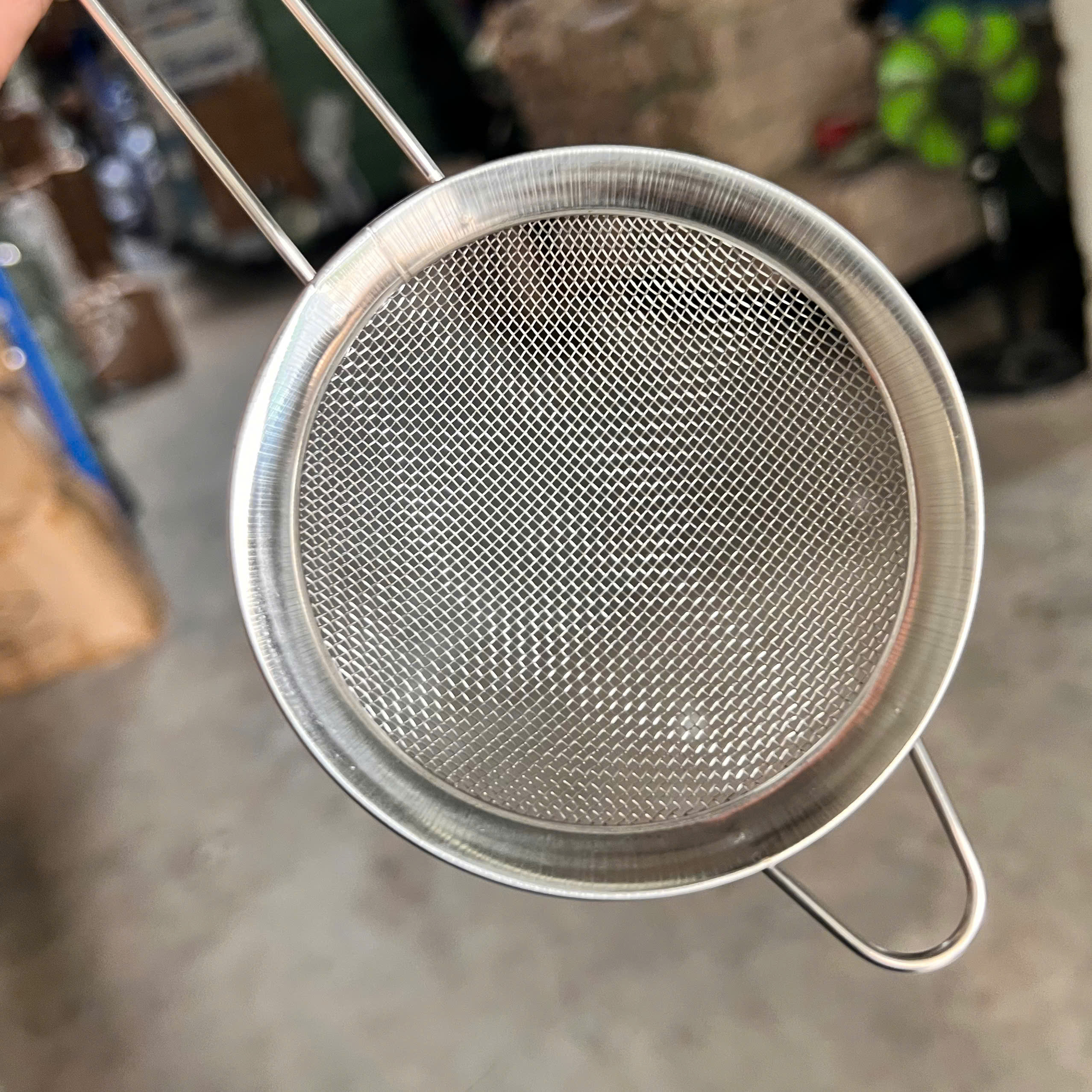 Ray lọc INOX 12cm, lọc cháo, thức ăn, ray bột - Gia dụng INOX giá sỉ