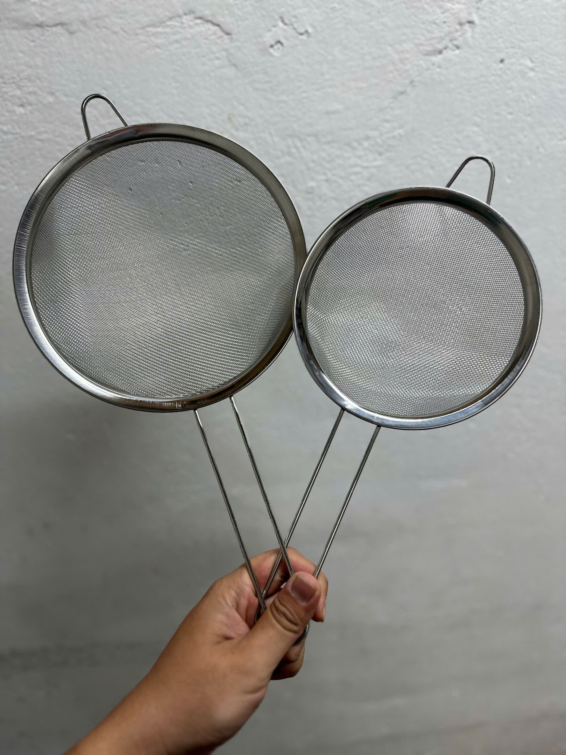 Ray lọc INOX 16cm, lọc cháo, thức ăn, ray bột - Gia dụng INOX giá sỉ